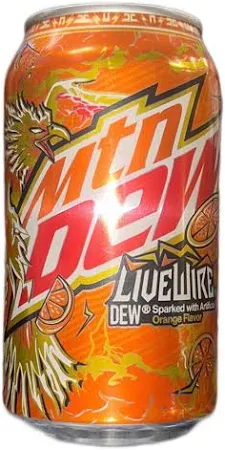 Cans Mountain Dew Livewire 355ML